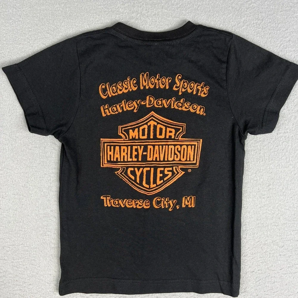 Harley Davidson is Groovy T‎ Shirt Youth XS Short Sleeve Traverse City 2020